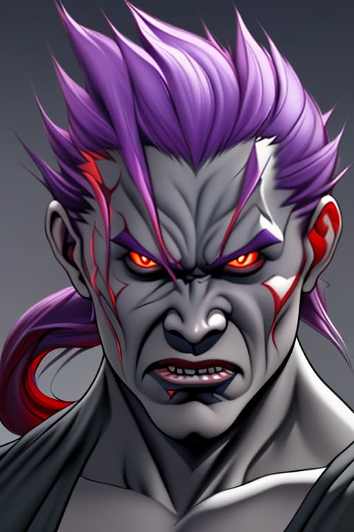  Make a new character that looks like Vagito and Akuma