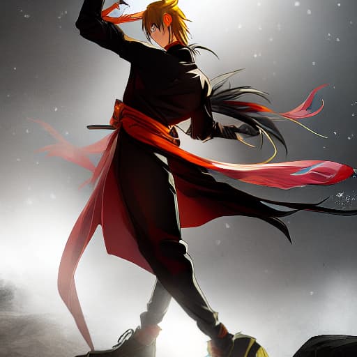  Naruto qui danse devant une foule hyperrealistic, full body, detailed clothing, highly detailed, cinematic lighting, stunningly beautiful, intricate, sharp focus, f/1. 8, 85mm, (centered image composition), (professionally color graded), ((bright soft diffused light)), volumetric fog, trending on instagram, trending on tumblr, HDR 4K, 8K