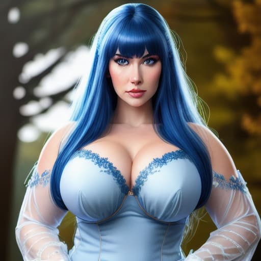  belle et avec de gros seins et des yeux bleu qui ressemble Hinata hyperrealistic, full body, detailed clothing, highly detailed, cinematic lighting, stunningly beautiful, intricate, sharp focus, f/1. 8, 85mm, (centered image composition), (professionally color graded), ((bright soft diffused light)), volumetric fog, trending on instagram, trending on tumblr, HDR 4K, 8K