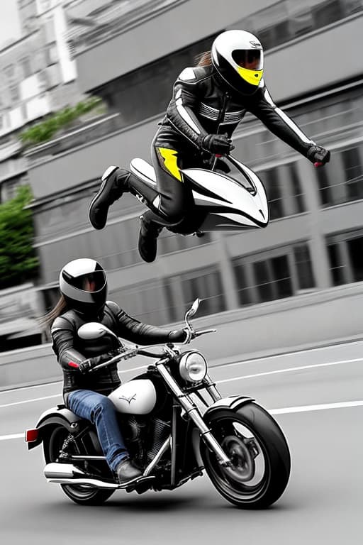  Flying motorcycle