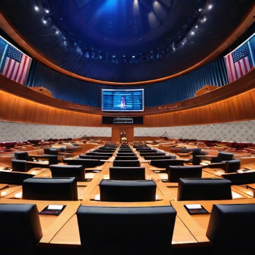  House expected to vote on crypto bill offering SEC, CFTC clarity in May hyperrealistic, full body, detailed clothing, highly detailed, cinematic lighting, stunningly beautiful, intricate, sharp focus, f/1. 8, 85mm, (centered image composition), (professionally color graded), ((bright soft diffused light)), volumetric fog, trending on instagram, trending on tumblr, HDR 4K, 8K