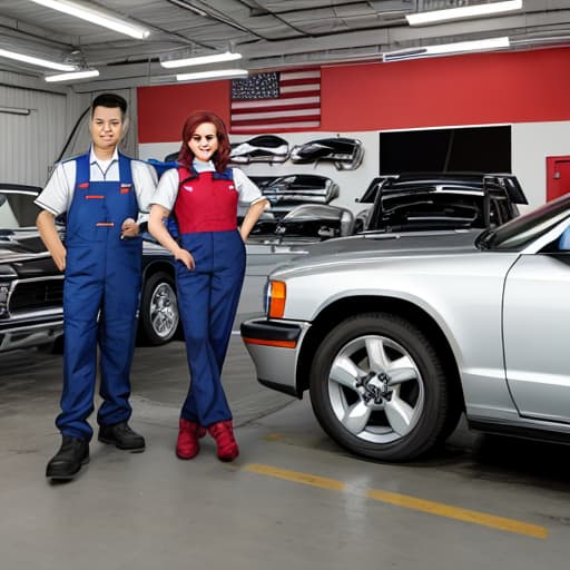  Auto repair shop and auto beauty shop employees,