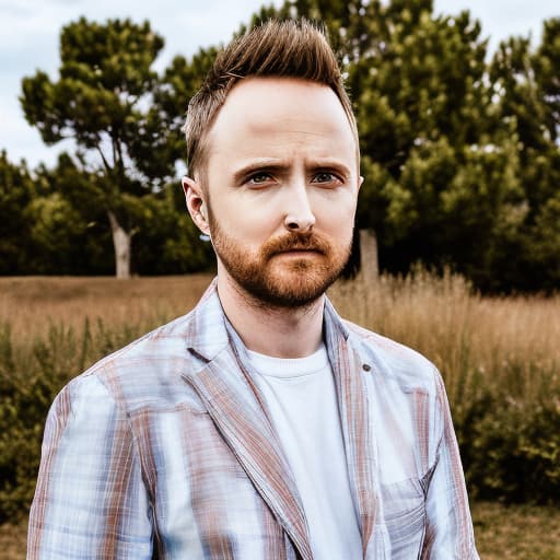 portrait+ style aaron paul queer face