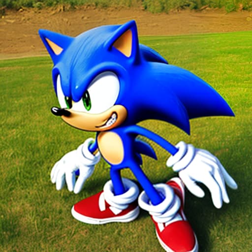  Sonic the hedgehog in real life