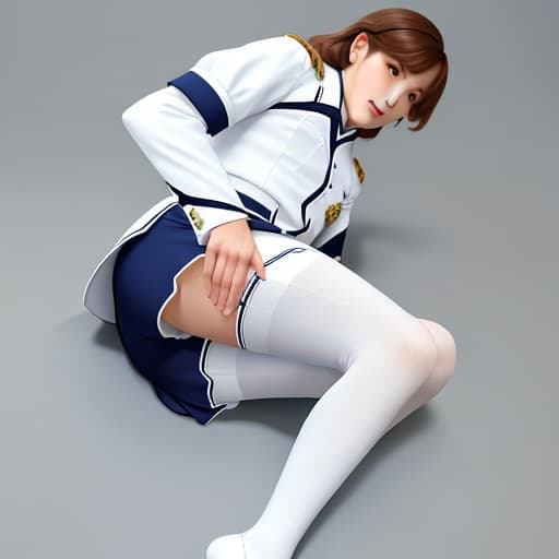  High jk white stockings s and uniforms true do not cover s slightly larger