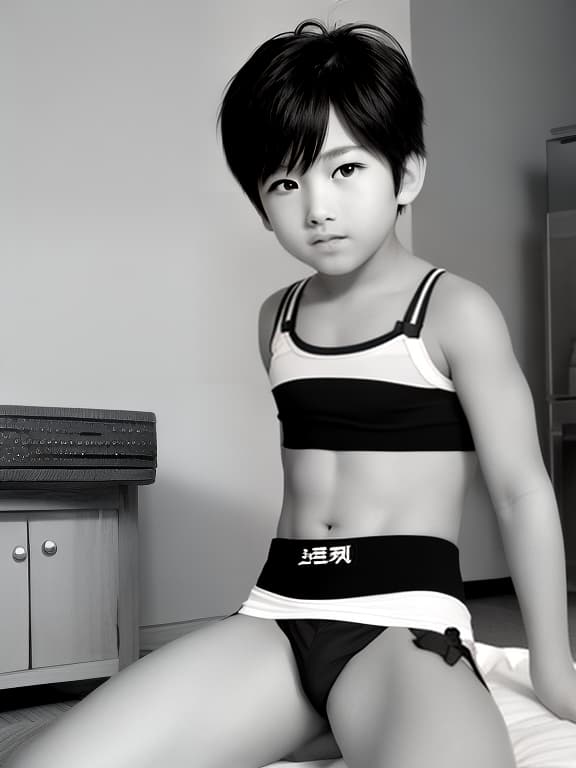  garter belt tank top cute 6th grade Japanese boy boy