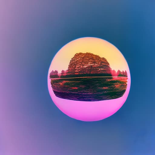 dublex style a rainbow coloured sphere