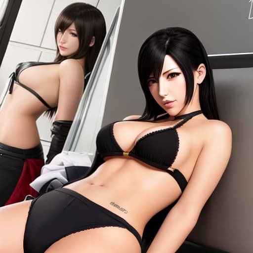  Final Fantasy, Tifa, nothing to wear, pussy, games