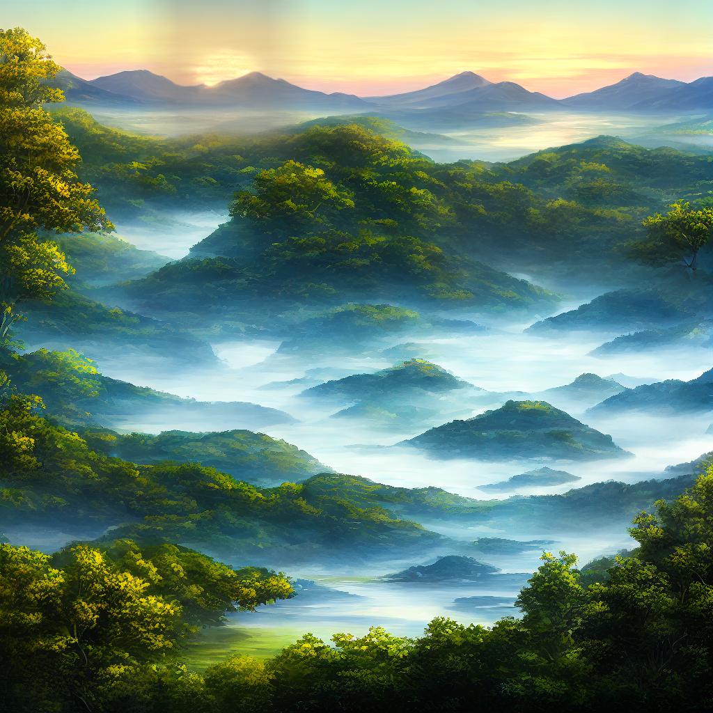  ((A masterpiece)) with the (((best quality))), 8k, high detailed, ultra-detailed. A logo for a YouTube channel that combines LoFi beats, music, and audio visualizer. The main subject is a landscape painting in the style of Bob Ross's on oil painting method. The scene depicts a serene natural setting with mountains, a lake, and trees. The colors are vibrant and the lighting captures the warm glow of the setting sun. hyperrealistic, full body, detailed clothing, highly detailed, cinematic lighting, stunningly beautiful, intricate, sharp focus, f/1. 8, 85mm, (centered image composition), (professionally color graded), ((bright soft diffused light)), volumetric fog, trending on instagram, trending on tumblr, HDR 4K, 8K