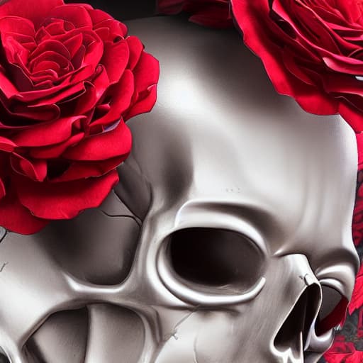  skull made of red roses, organic horror, devil,death, giger, epic, baroque, art nouveau, james jean, photorealistic render, 3ds Max + V-Ray, extremely detailed and intricate, center composition, elegant, vfx, unreal engine 5, octane render, extremely contrast, extremely sharp lines --ar 9:16, 8k, 4k, breathtaking, crystalline, filigree, hyperrealism, insanely detailed, lush detail, masterpiece, 8k, 4k, breathtaking, crystalline, filigree, hyperrealism, insanely detailed, lush detail, masterpiece