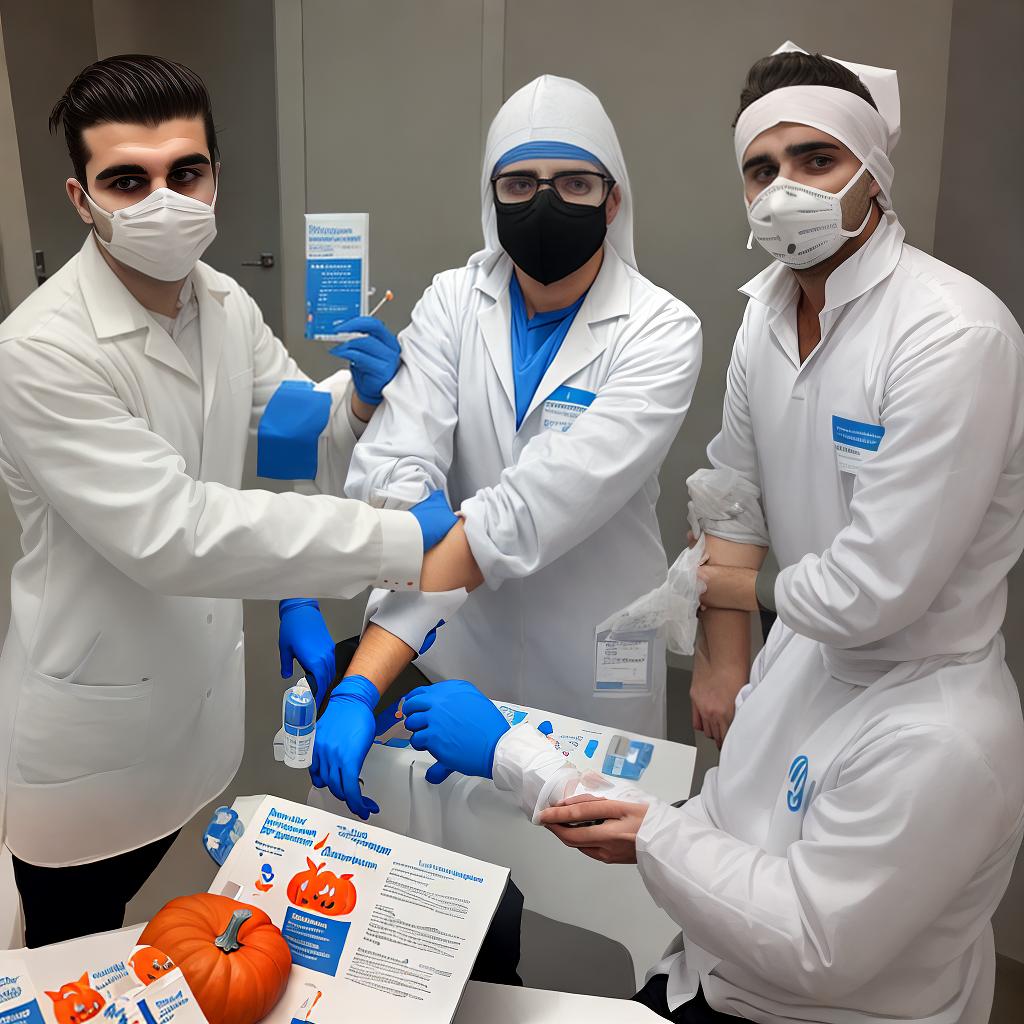  uigur sahin holding vaccine pfizer jabs for holloween