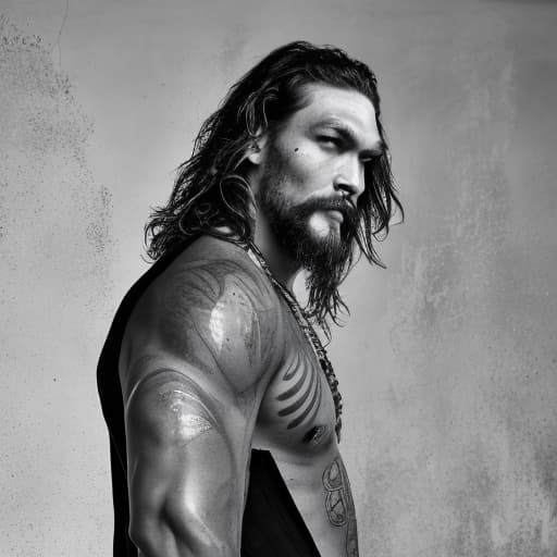 portrait+ style jason momoa queer face