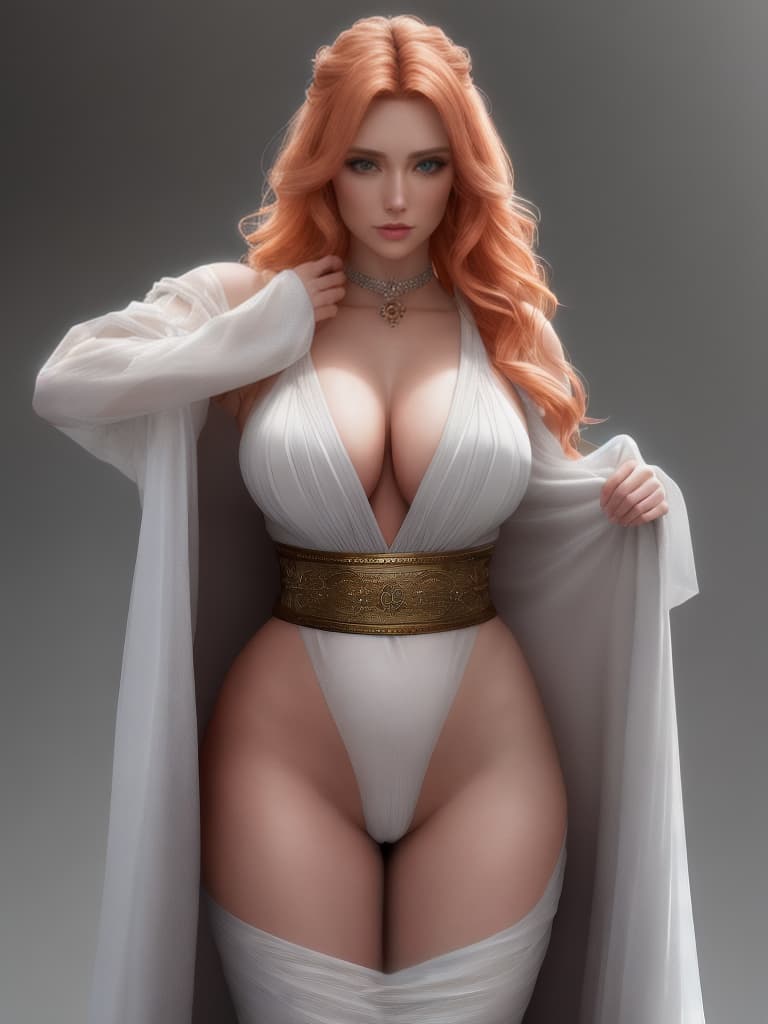  , masterpiece, highest quality, 8K, HDR, solo, 1 Female white, ((full body)) BREAK straight ginger hair, radiant blue eyes, , sad, age 25, tall (()), ex now a Prisoner, In jail, wearing a loincloth and bare s, tight neck choker, bimbo , abused BREAK hyper realistic, (((extremely detailed, rendered))), (((absurd resolution, beautiful, raw image))) (professionally color graded), beautiful detailed clothing, ((bright soft diffused light)), (centered image composition), hyperrealistic, full body, detailed clothing, highly detailed, cinematic lighting, stunningly beautiful, intricate, sharp focus, f/1. 8, 85mm, (centered image composition), (professionally color graded), ((bright soft diffused light)), volumetric fog, trending on instagram, trending on tumblr, HDR 4K, 8K