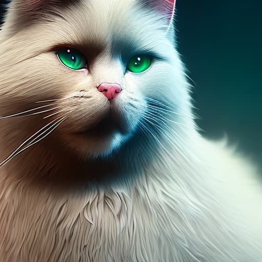 mdjrny-v4 style Portrait of a cute fluffy pink cat wearing large sungles, colorful, clean borders, symmetrical, cyberpunk, parchment texture background, muted pastel colors, lilac color, violet color, pastel purple color, pastel green color, octane render, fantasy, magical, style of Alan Lee, HDR, UHD, 64K, highly detailed, (digital art:1.3), intricate, (highly detailed:1.3), digital painting, artstation, concept art, illustration, (sharp focus, Unreal Engine 5, Octane Render, Redshift, symmetrical balance, in-frame)