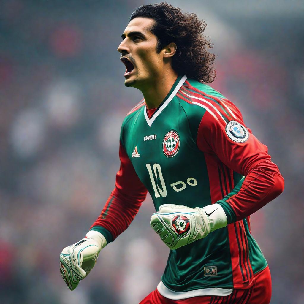  Memo Ochoa 2014 hyperrealistic, full body, detailed clothing, highly detailed, cinematic lighting, stunningly beautiful, intricate, sharp focus, f/1. 8, 85mm, (centered image composition), (professionally color graded), ((bright soft diffused light)), volumetric fog, trending on instagram, trending on tumblr, HDR 4K, 8K