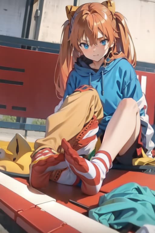  Foot fetish asuka langley