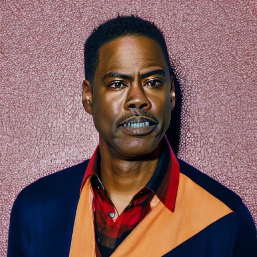 portrait+ style chris rock queer face