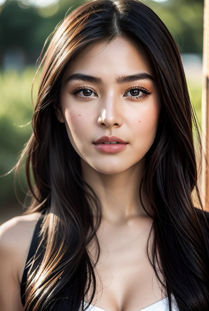  close up face, 1girl fashion , long hair,ADVERTISING PHOTO,high quality, good proportion, masterpiece ,, The image is captured with an 8k camera and edited using the latest digital tools to produce a flawless final result.