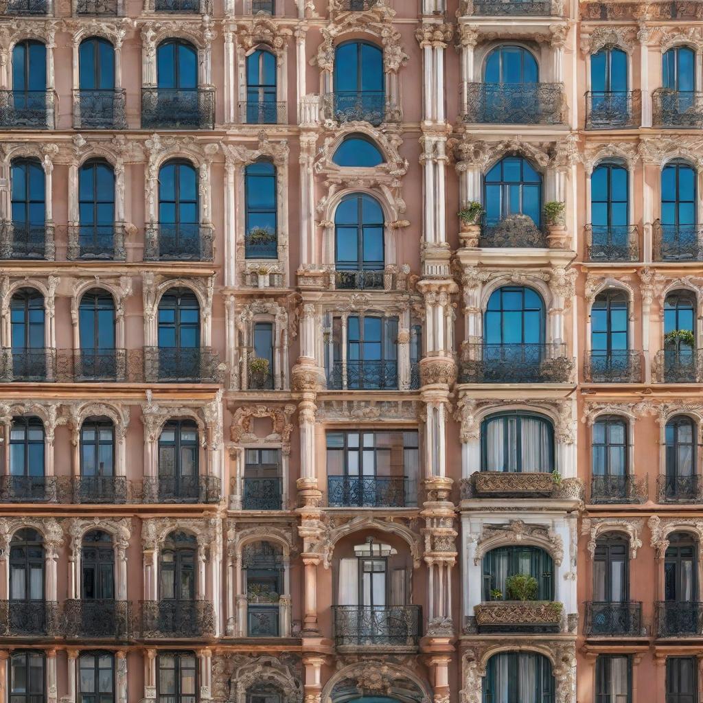  En la imagen se puede ver un edificio alargado azul de dos plantas, con un edificio a la derecha blanco de cinco plantas sin ventanas al lateral, solo en el fontal, a la izquierda tiene un edificio de dos plantas blanco con las ventanas al frontal. El edificio azul tiene en la primera planta a la derecha del todo una puerta de garaje gris que a su vez enfrente tiene una papelera y un arbusto en una maceta marrón. La puerta del garaje tiene tres columnas, dos a los extremos y una en el medio, la del medio está cortada para que puedan pasar los coches, las columnas tienen un final en forma de plato y puerto arriba de ellas hay un balcón estilo modernista con ventanas a los lados y también columnas. A la izquierda de la puerta después d hyperrealistic, full body, detailed clothing, highly detailed, cinematic lighting, stunningly beautiful, intricate, sharp focus, f/1. 8, 85mm, (centered image composition), (professionally color graded), ((bright soft diffused light)), volumetric fog, trending on instagram, trending on tumblr, HDR 4K, 8K