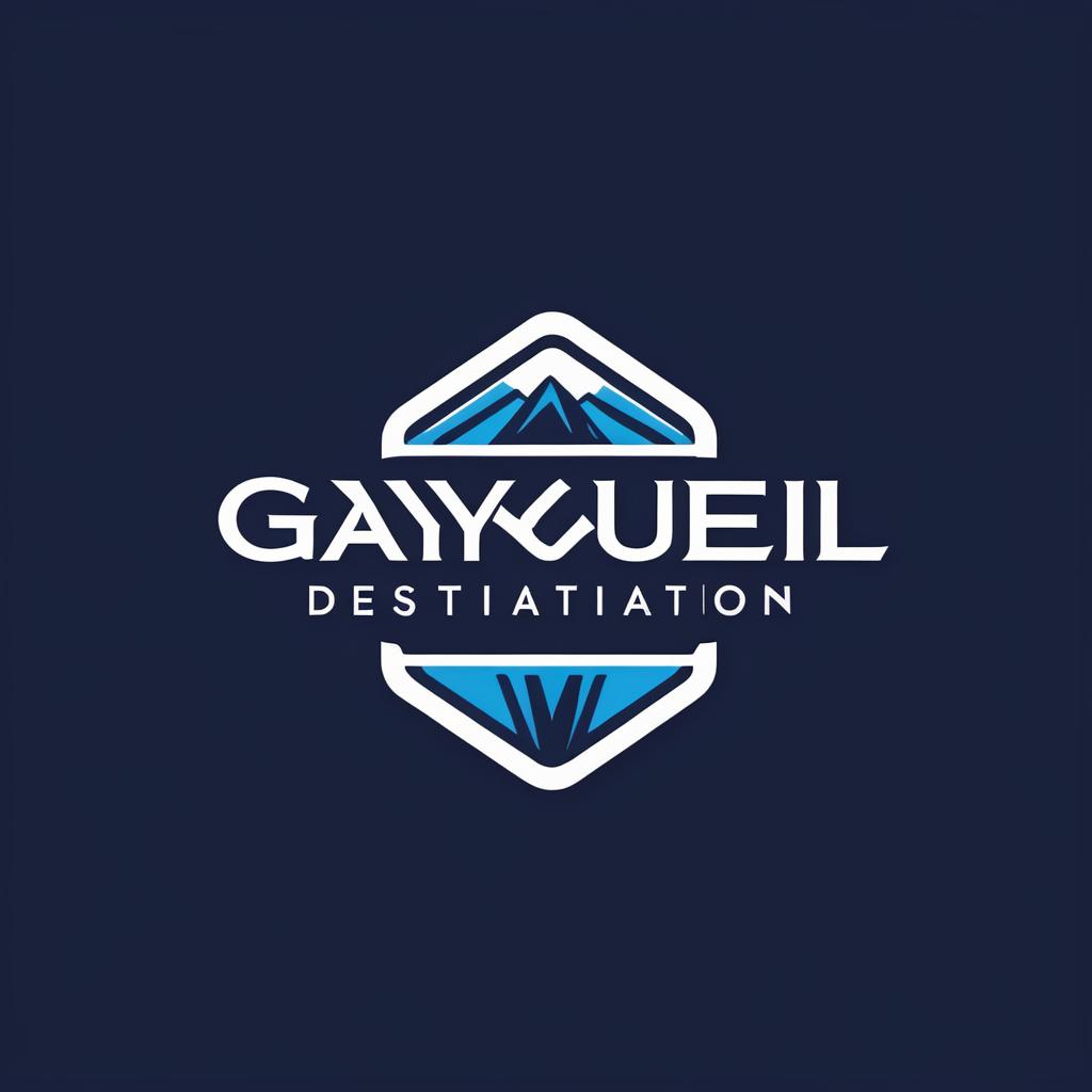  Logo, Tour company logo with Name Gayuel destination