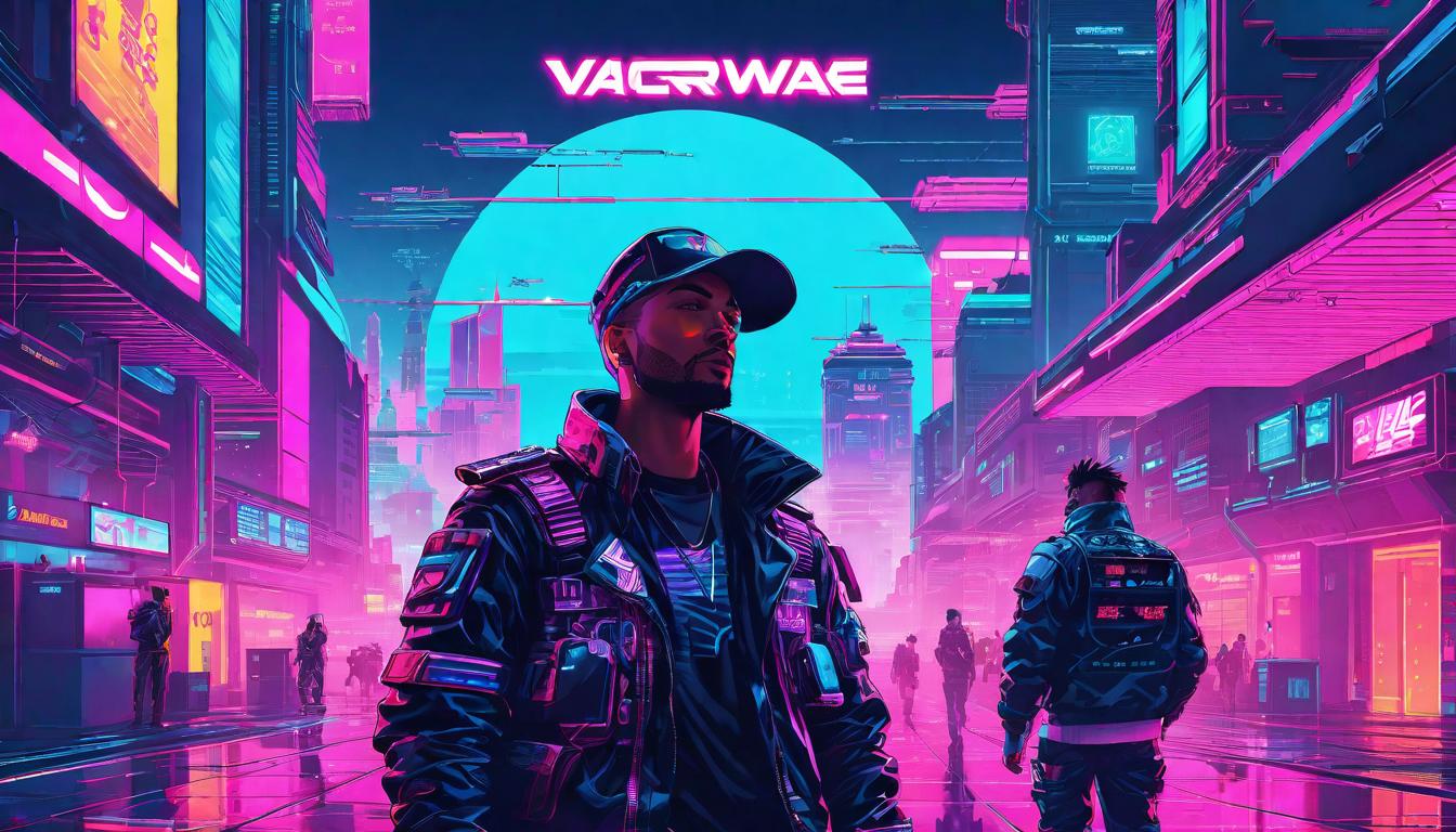  vaporwave,cyberpunk game style Inspiring journey, struggles and triumphs, motivational and heartfelteon, dystopian, futuristic, digital, vibrant, detailed, high contrast, reminiscent of cyberpunk genre video games,retro aesthetic, cyberpunk, vibrant, neon colors, vintage 80s and 90s style, highly detailed