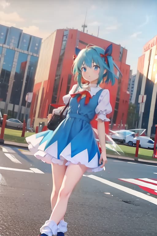  Cirno, Megumin cosplay