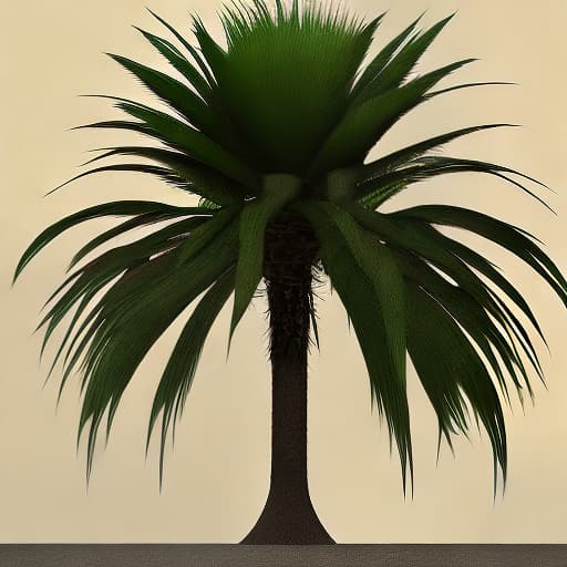 mdjrny-v4 style palm tree, realistic