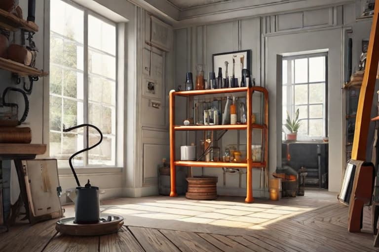  find images of rooms, bright illustrations, iron-liquid textures, room interior, bright color, hyperreality, pipes, lever, ladder, flasks, contrasting textures, greg hand, nabis, exclude objects in the foreground and in the middle of the room, window, -ar 3:2, cute, hyper detail, full HD hyperrealistic, full body, detailed clothing, highly detailed, cinematic lighting, stunningly beautiful, intricate, sharp focus, f/1. 8, 85mm, (centered image composition), (professionally color graded), ((bright soft diffused light)), volumetric fog, trending on instagram, trending on tumblr, HDR 4K, 8K