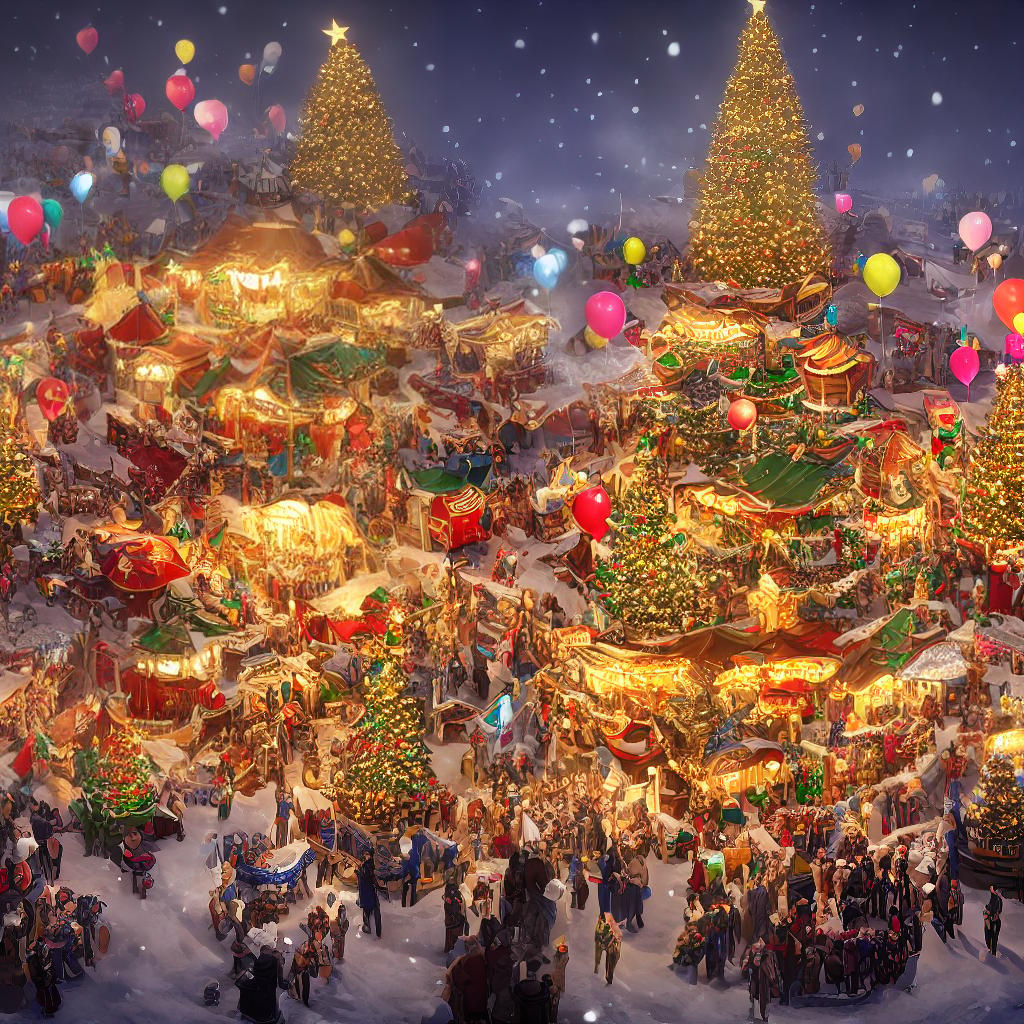  A Christmas circus with ren's motifs, ((masterpiece)), (((best quality))), 8k, high detailed, ultra-detailed. The main subject of the scene is a  sitting in a clroom. The main elements of the scene include a circus tent with colorful lights, ren wearing Santa hats and sitting on a carousel, ((a clown juggling balls and balloons)), a Ferris wheel in the background, snow falling from the sky, a ((Christmas tree with ornaments)), and a popcorn stand with people in line. hyperrealistic, full body, detailed clothing, highly detailed, cinematic lighting, stunningly beautiful, intricate, sharp focus, f/1. 8, 85mm, (centered image composition), (professionally color graded), ((bright soft diffused light)), volumetric fog, trending on instagram, trending on tumblr, HDR 4K, 8K
