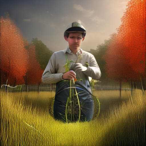 mdjrny-v4 style agriculture scientist