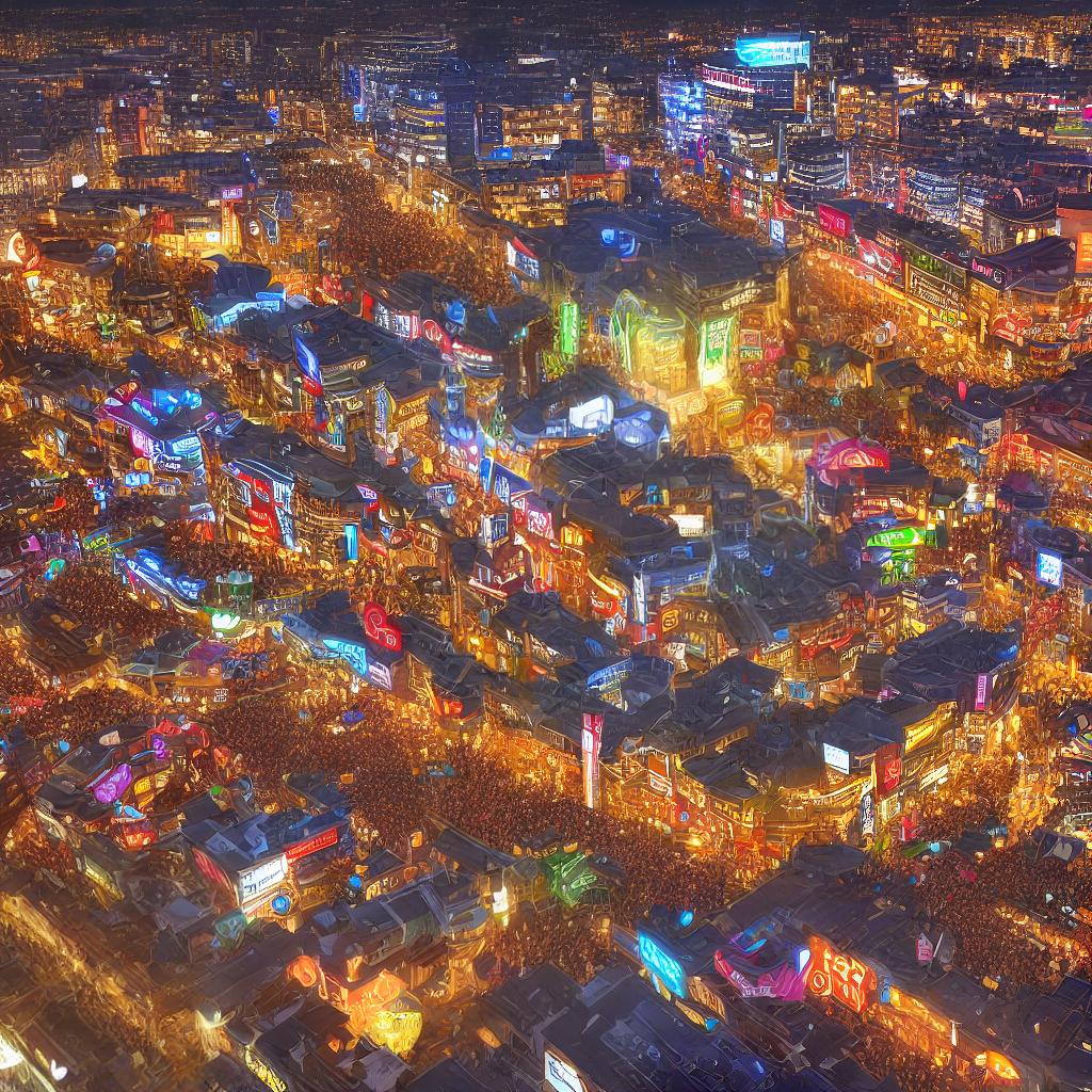  A vibrant, eye-catching masterpiece with the best quality, rendered in 8k resolution and ultra-detailed. The banner design for Shopee's 雙12活動. The main subject of the scene is a joyful crowd of people enjoying a shopping extravaganza. (Multiple shopping bags) in the hands of excited customers, (colorful confetti) raining down from above, (sparkling disco lights) illuminating the festive atmosphere, (a variety of products) displayed on vibrant stalls, and (happy shoppers) mingling with each other. The scene is filled with energy and excitement, capturing the essence of Shopee's 雙12活動. hyperrealistic, full body, detailed clothing, highly detailed, cinematic lighting, stunningly beautiful, intricate, sharp focus, f/1. 8, 85mm, (centered image composition), (professionally color graded), ((bright soft diffused light)), volumetric fog, trending on instagram, trending on tumblr, HDR 4K, 8K