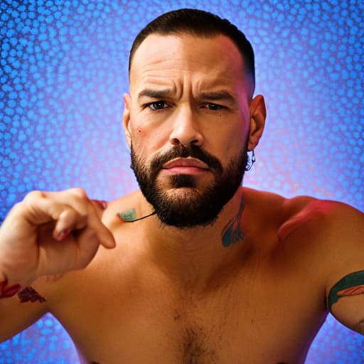 portrait+ style tye Dillinger queer face