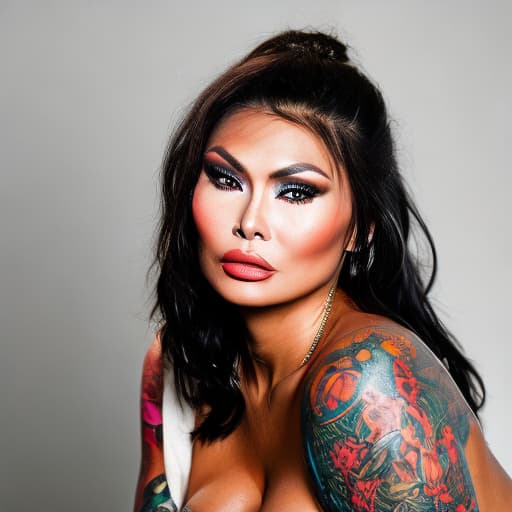 portrait+ style tera patrick queer face