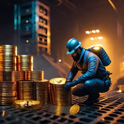  Challenges of Bitcoin Mining Consolidation and Foundry's Dominance hyperrealistic, full body, detailed clothing, highly detailed, cinematic lighting, stunningly beautiful, intricate, sharp focus, f/1. 8, 85mm, (centered image composition), (professionally color graded), ((bright soft diffused light)), volumetric fog, trending on instagram, trending on tumblr, HDR 4K, 8K