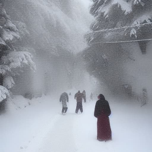  i want to create my photo like i m in cozy snow in muree