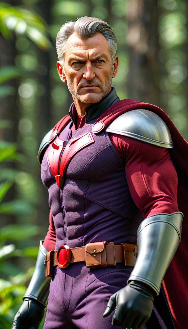  Professional 3D model of magneto . Rendered with Octane, the model is highly detailed,dramatic lighting. hyperrealistic, full body, detailed clothing, highly detailed, cinematic lighting, stunningly beautiful, intricate, sharp focus, f/1. 8, 85mm, (centered image composition), (professionally color graded), ((bright soft diffused light)), volumetric fog, trending on instagram, trending on tumblr, HDR 4K, 8K