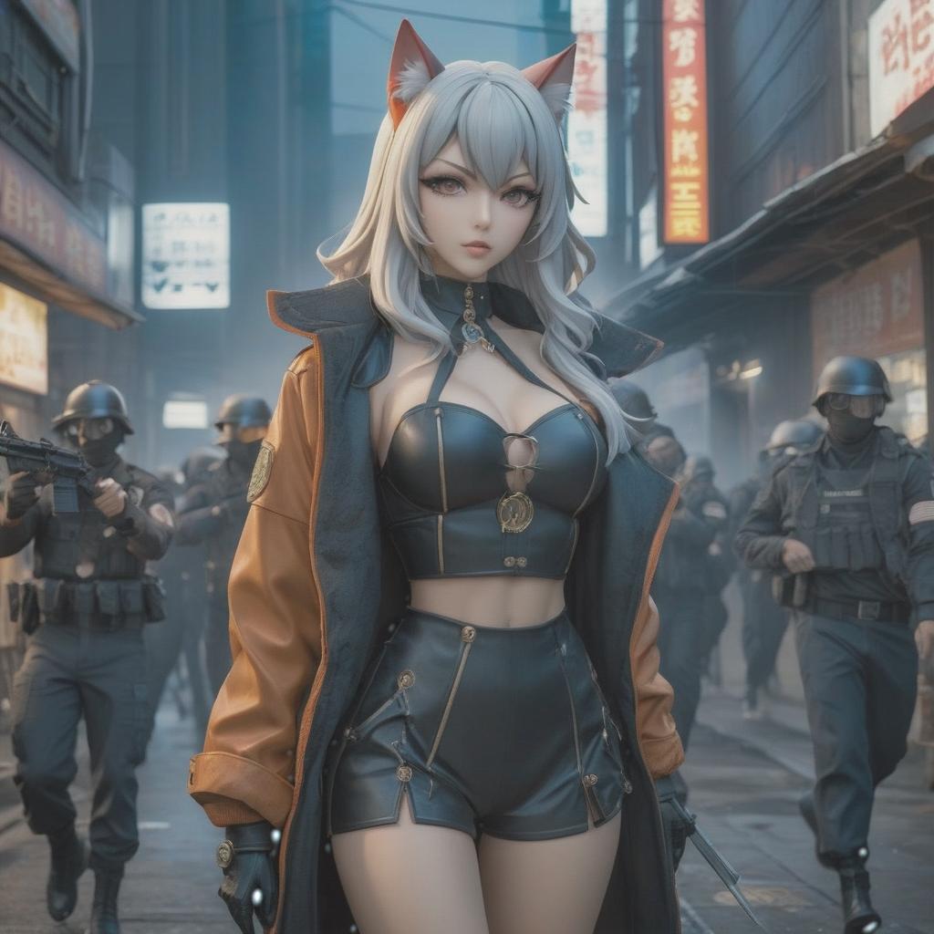  anime artwork The increase in criminals is a problem. . anime style, key visual, vibrant, studio anime, highly detailed hyperrealistic, full body, detailed clothing, highly detailed, cinematic lighting, stunningly beautiful, intricate, sharp focus, f/1. 8, 85mm, (centered image composition), (professionally color graded), ((bright soft diffused light)), volumetric fog, trending on instagram, trending on tumblr, HDR 4K, 8K