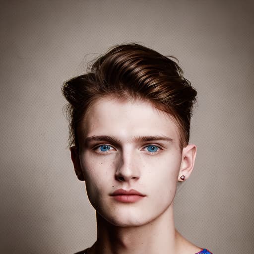 portrait+ style czech homosexual queer twink blonde very cute dude face