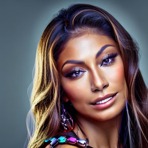 portrait+ style nicole scherzinger queer face