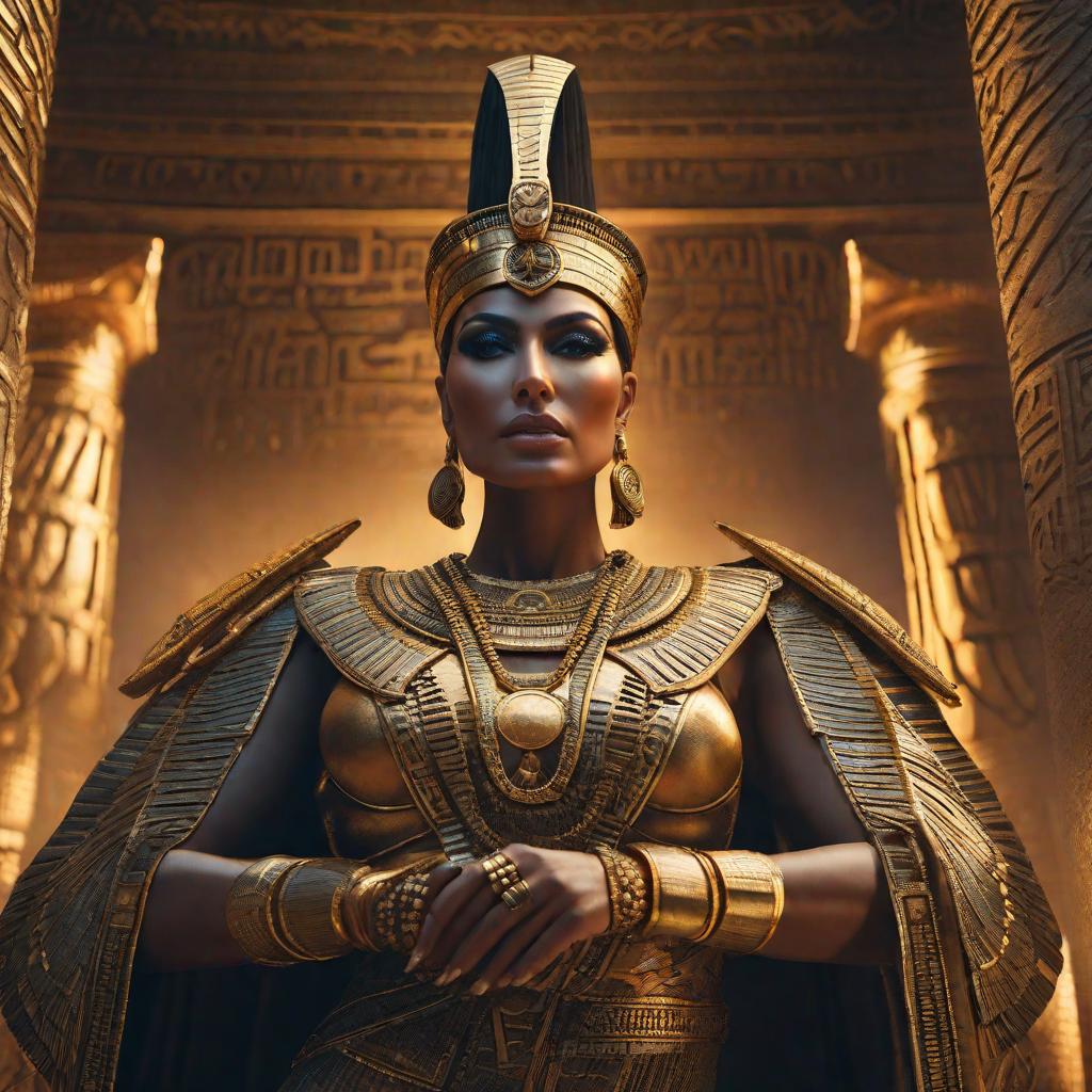  Where is Cleopatra's Tomb located? hyperrealistic, full body, detailed clothing, highly detailed, cinematic lighting, stunningly beautiful, intricate, sharp focus, f/1. 8, 85mm, (centered image composition), (professionally color graded), ((bright soft diffused light)), volumetric fog, trending on instagram, trending on tumblr, HDR 4K, 8K