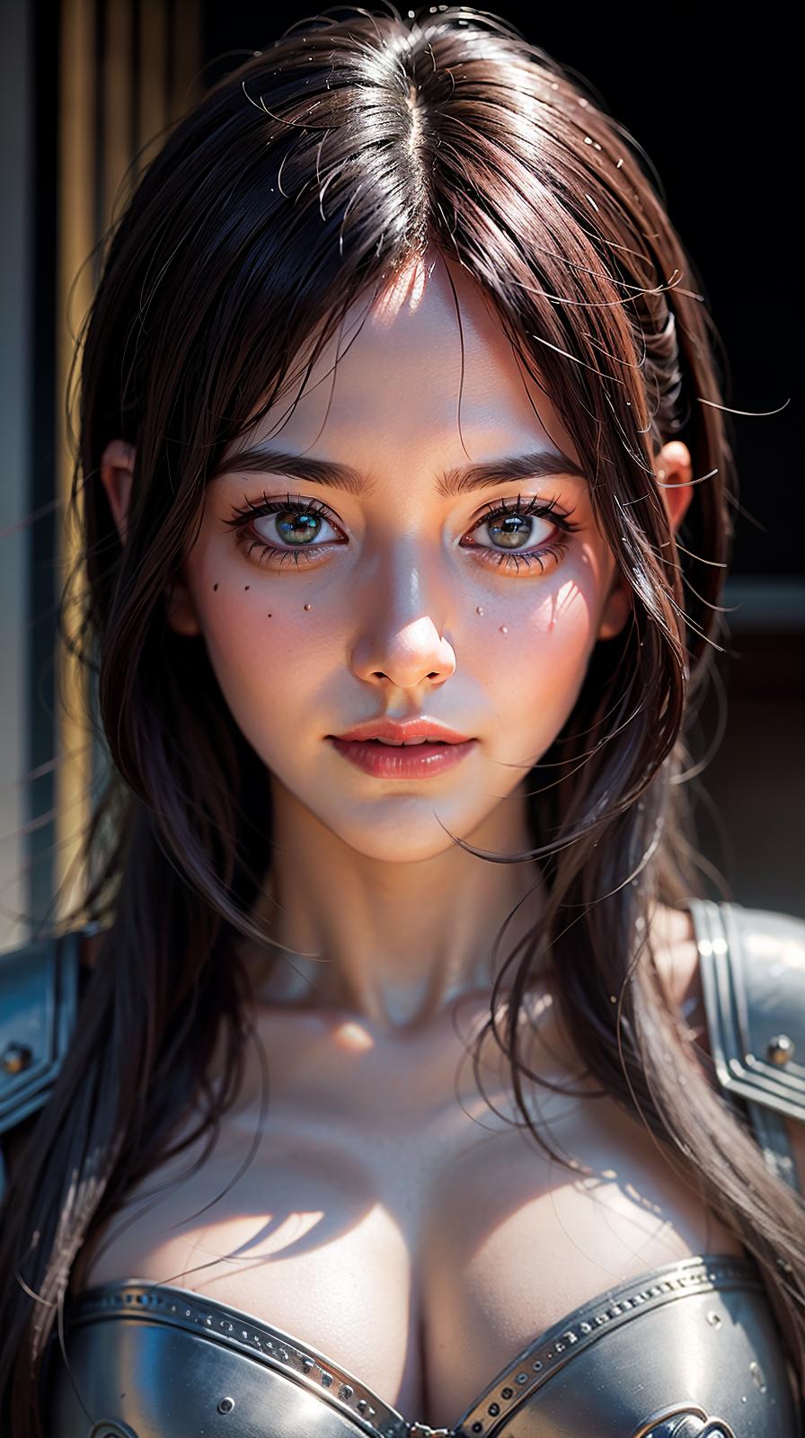  ultra high res, (photorealistic:1.4), raw photo, (realistic face), realistic eyes, (realistic skin), <lora:XXMix9_v20LoRa:0.8>, ((((masterpiece)))), best quality, very_high_resolution, ultra-detailed, in-frame, beautiful, mysterious, swordswoman, elegant, fierce, dark, brave, warrior, knight, enchanting, graceful, heroic, determined, strong, alluring, armored, fearless, powerful, charismatic, awe-inspiring