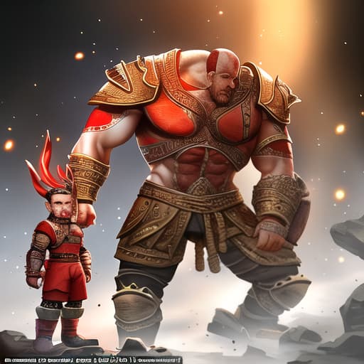  (god of war) (peleando con Los Simpson) (VS) hyperrealistic, full body, detailed clothing, highly detailed, cinematic lighting, stunningly beautiful, intricate, sharp focus, f/1. 8, 85mm, (centered image composition), (professionally color graded), ((bright soft diffused light)), volumetric fog, trending on instagram, trending on tumblr, HDR 4K, 8K