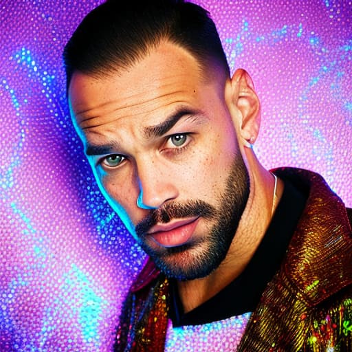 portrait+ style tye Dillinger queer face