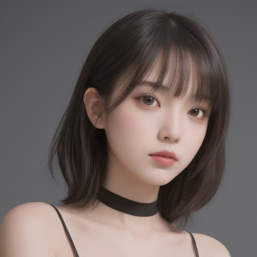  girl, best quality, solo, headshot, simple background