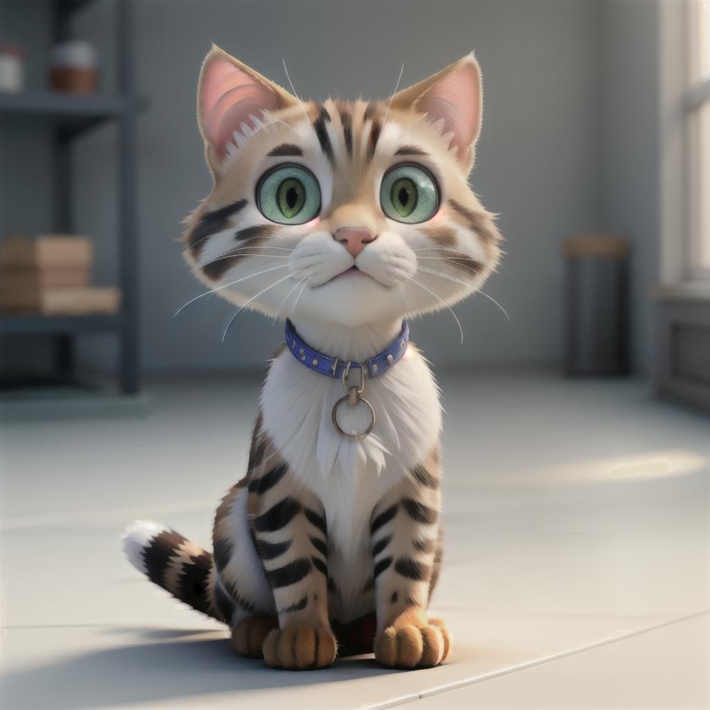  @PB_ImgGenBot Cat hyperrealistic, full body, detailed clothing, highly detailed, cinematic lighting, stunningly beautiful, intricate, sharp focus, f/1. 8, 85mm, (centered image composition), (professionally color graded), ((bright soft diffused light)), volumetric fog, trending on instagram, trending on tumblr, HDR 4K, 8K