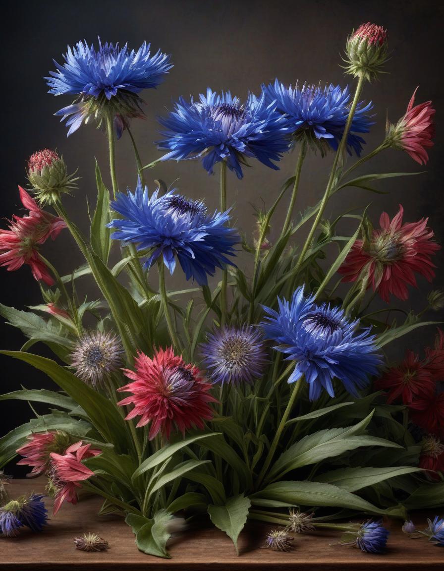  retro game art Still life PNG cornflowers in antique style, digital painting, romantic atmosphere, aged colors, detailed buds, petals, flower stems, beautiful weave, Lucas Cranach the Elder style, high detail, 64K . 16 bit, vibrant colors, pixelated, nostalgic, charming, fun hyperrealistic, full body, detailed clothing, highly detailed, cinematic lighting, stunningly beautiful, intricate, sharp focus, f/1. 8, 85mm, (centered image composition), (professionally color graded), ((bright soft diffused light)), volumetric fog, trending on instagram, trending on tumblr, HDR 4K, 8K