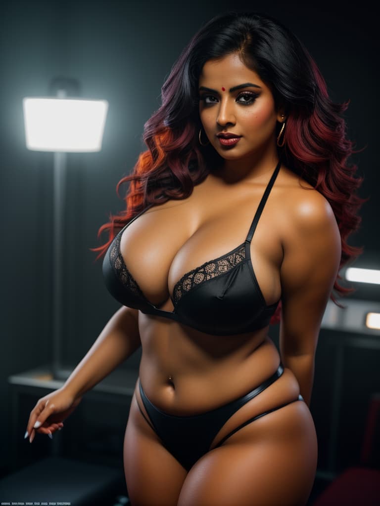  horny, nasty, busty fair and dark-skinned slightly chubby curvy indian Bengali female marvel woman with big boobs and coloured hair in  Marvel woman costumes., hyperrealistic, high quality, highly detailed, cinematic lighting, intricate, sharp focus, f/1. 8, 85mm, (centered image composition), (professionally color graded), ((bright soft diffused light)), volumetric fog, trending on instagram, HDR 4K, 8K
