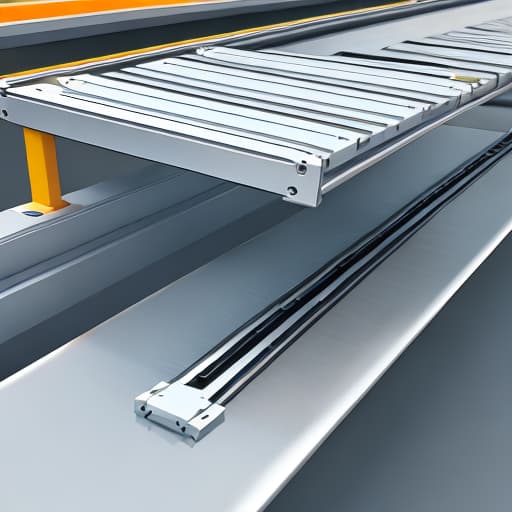  Linear motor guide rail platform ，