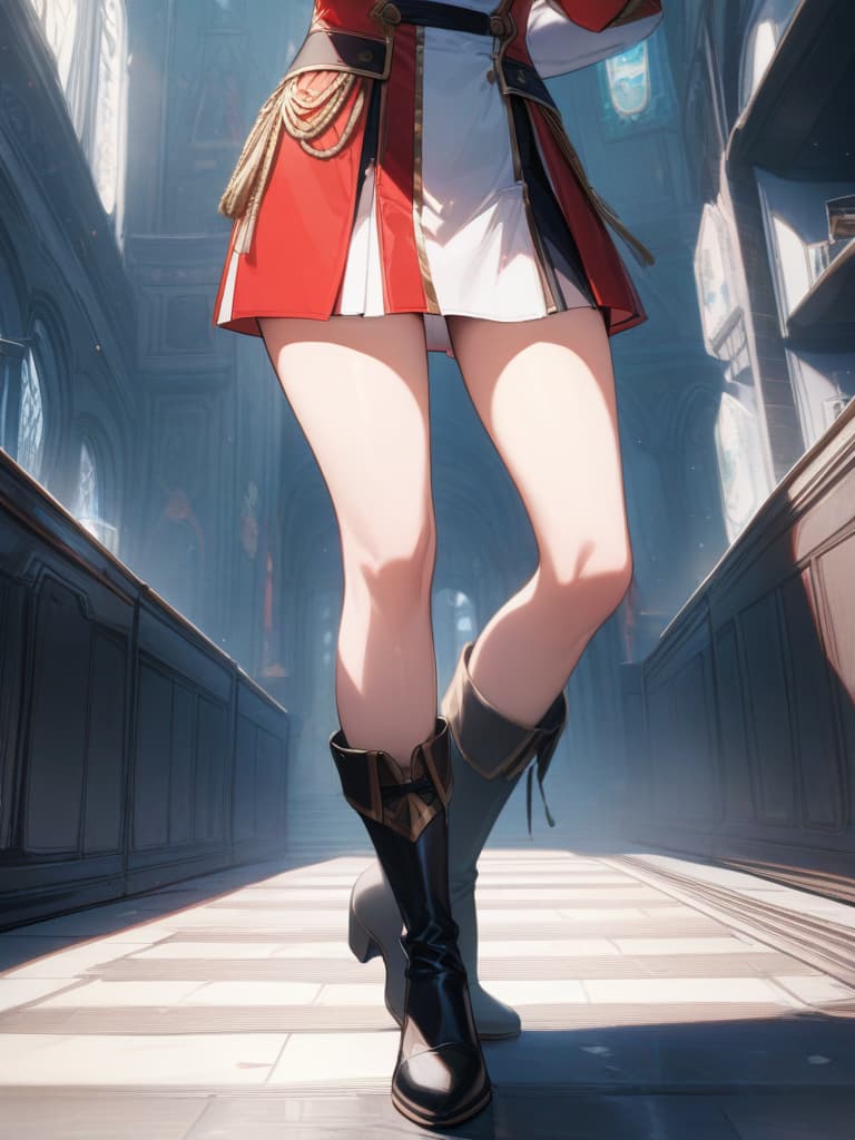  Girls, marching band uniforms, boots, beautiful legs, thin limbs, smiles, standing, masterpiece, best quality,8k,ultra detailed,high resolution,an extremely delicate and beautiful,hyper detail