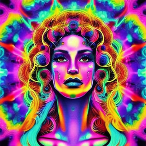  psychedelic woman man